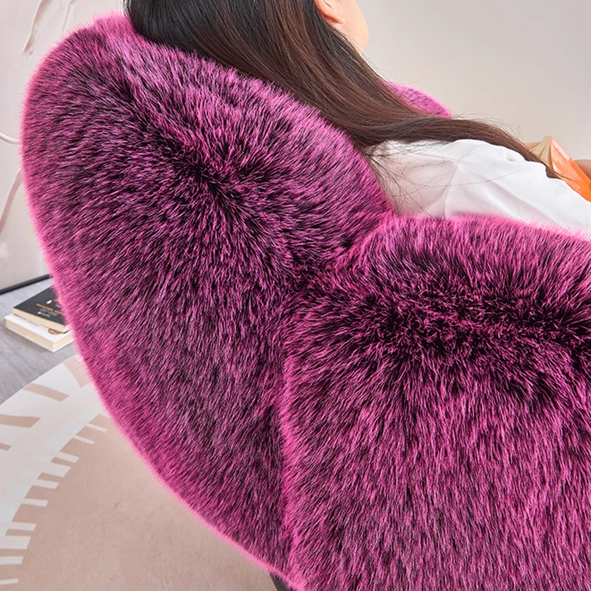 플러시 스위벨 인테리어 회전 라운지 체어 Plush Swivel Chair - 상세 이미지 3