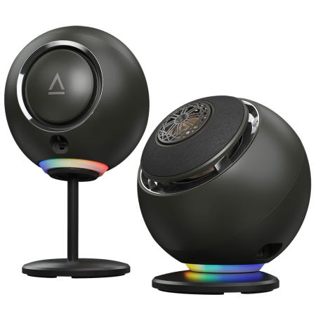 크리에이티브 크리에이티브 Creative PEBBLE NOVA 코엑셜 드라이버 RGB 2채널 프리미엄 스피커 (블랙, 정품)