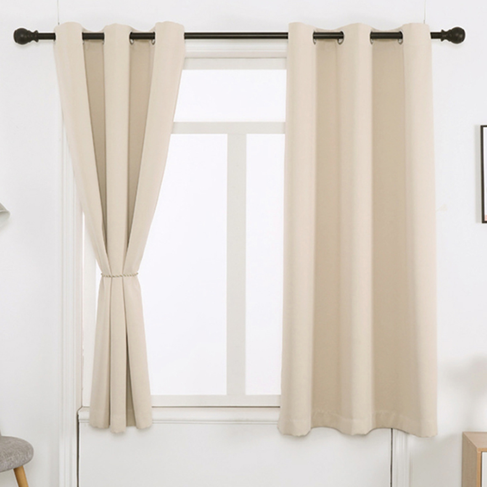 창문형 안막커텐 작은방 아이방 아일릿 암막커튼 2장세트