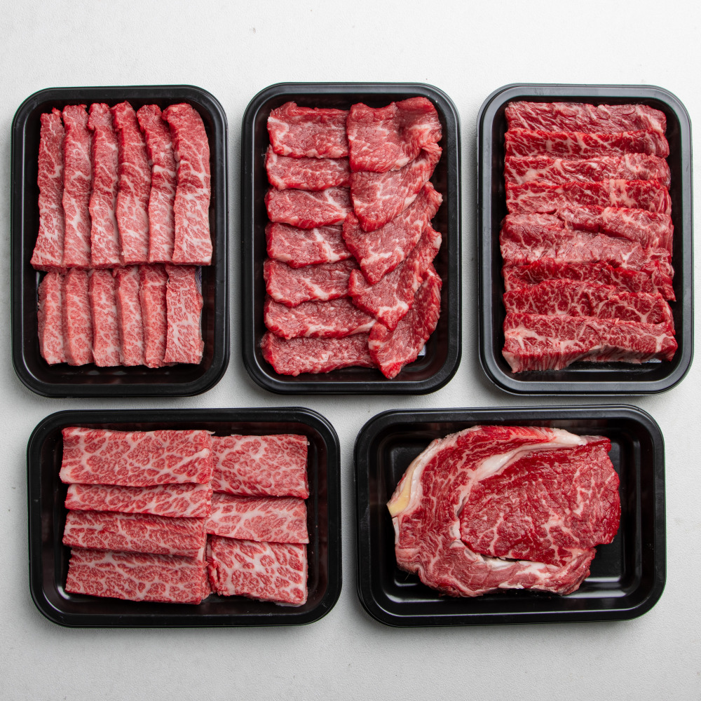 [소소한형제] 1+한우 갓성비 꽃등심 삼각살 업진살 채끝살 안심 국거리 특수부위 소고기구이