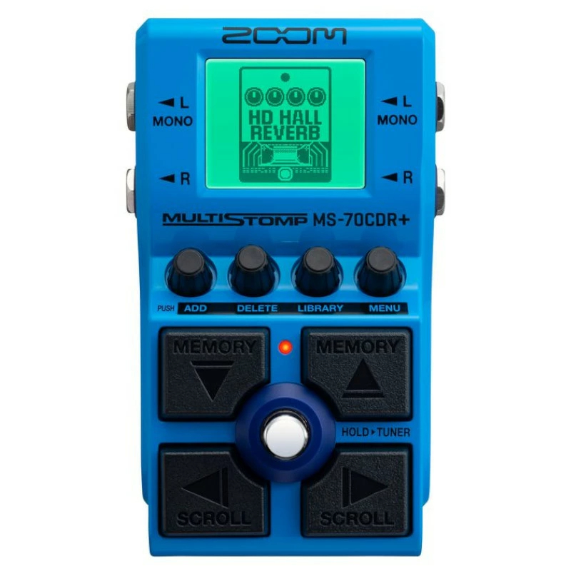 줌 ZOOM 멀티 스톤프 페달 MS-70CDR+ 블루 - 상세 이미지 3