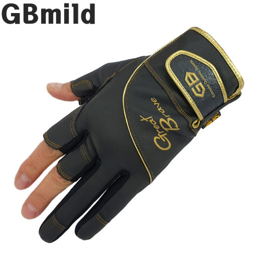 GB마일드 3컷 GB-F1001 뉴 그리트 글러브 GB낚시장갑 사계절용 - 상세 이미지 2