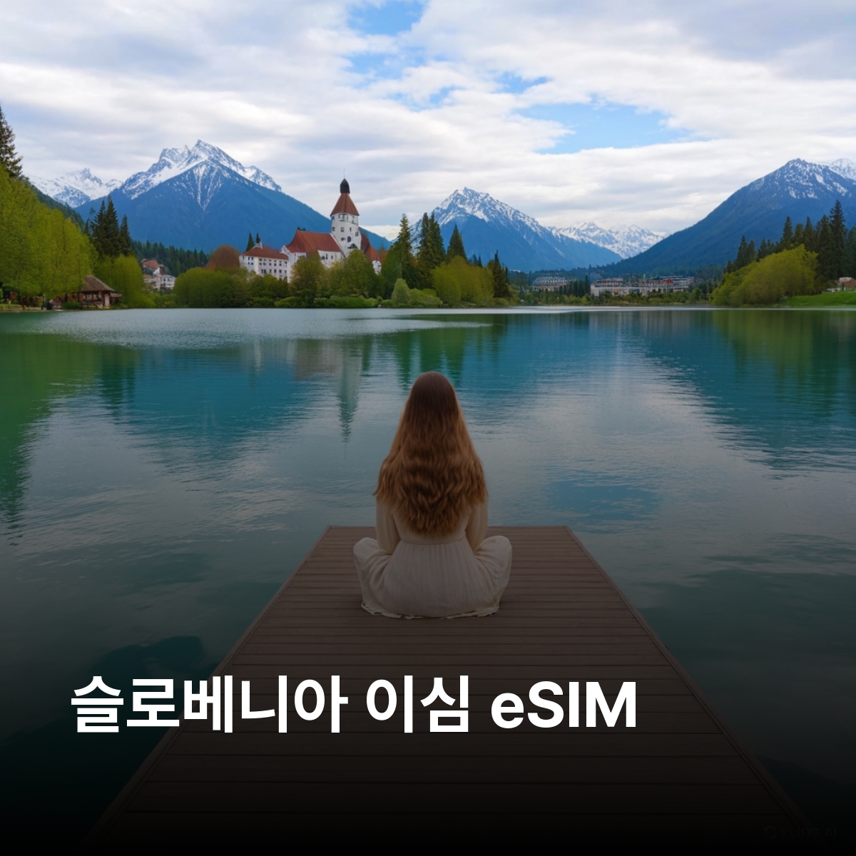 슬로베니아 이심 eSIM Mobitel 5G 류블랴나 마리보르 피란 블레드 첼레 트리글라브 포스토이나 스코치안 보힌 이심통 - 메인 이미지