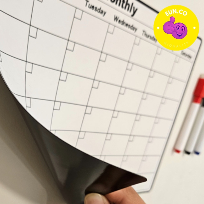 월중행사 계획표 화이트보드 마그네틱 자석달력 붙이는보드판 월간계획 스케쥴표