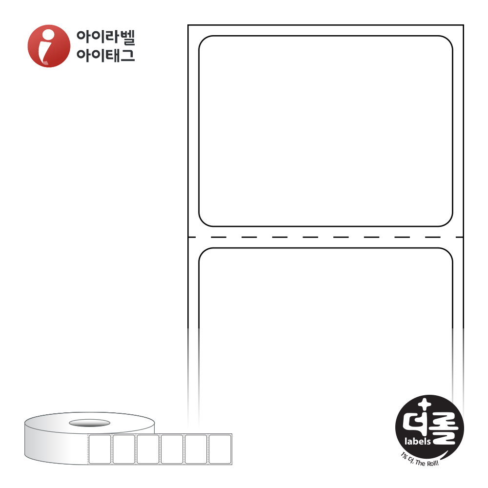 더롤라벨 RS3527DT 바코드 라벨지 35x26.633 흰색 감열지 40지관 5,900라벨 리본 불필요 - 메인 이미지