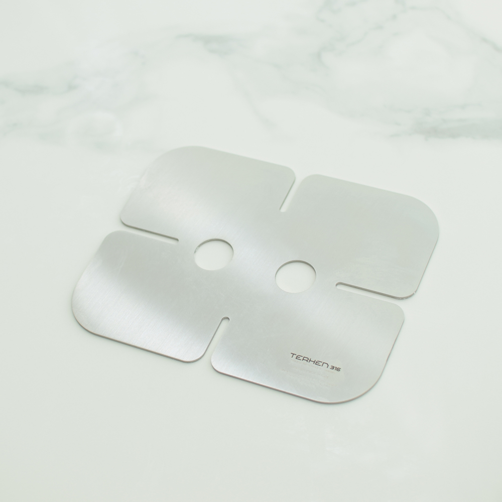 테르헨 316 스테인레스 짱아지 누름판 L 28x20cm 김치통누름돌 - 상세 이미지 2