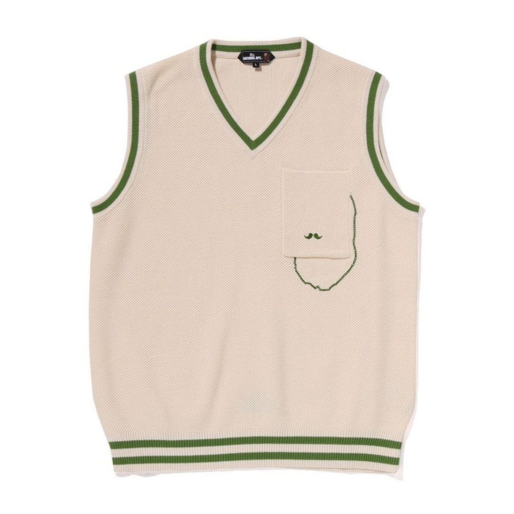 베이프 조끼 TANK TOP SWEATER 3월 2주차 신상 7L30-120-306 - 상품 이미지