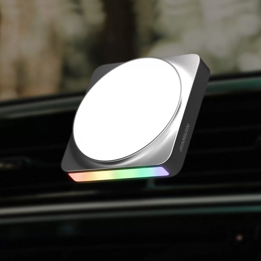 아임반 사운드픽셀 차량용 핸드폰 거치대 맥세이프 고속 QI2 무선 휴대폰 스마트폰 자동차 충전기 하프 팩키지