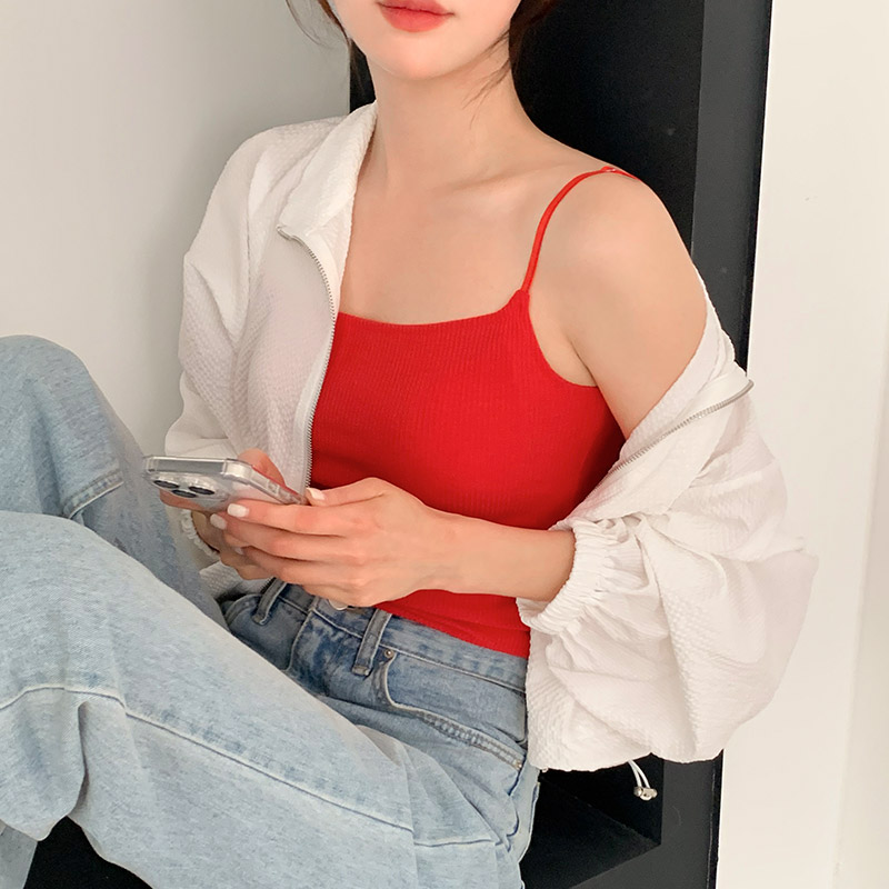 모니엔 잔골지 쫀쫀 베이직 슬리브리스 ts4383 - 상세 이미지 2