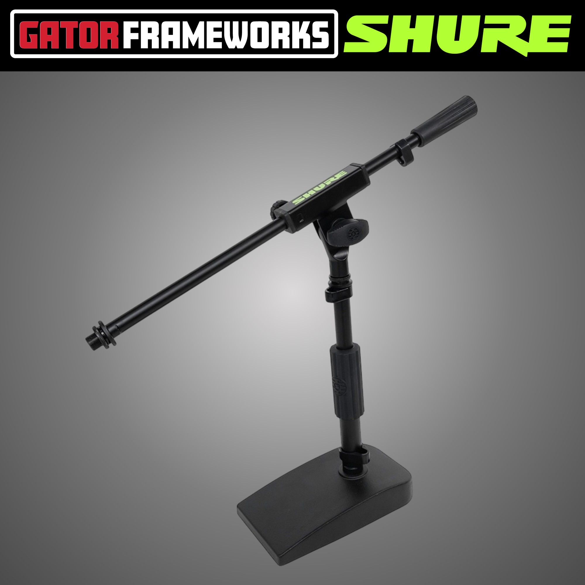 슈어 데스크탑 베이스드럼용 탁상용 마이크스탠드 SHURE GATOR Frameworks - 상세 이미지 3