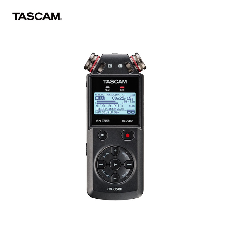 타스캠 DR-05XP 보이스레코더기 AMSR 유튜버 휴대용 디지털 녹음기