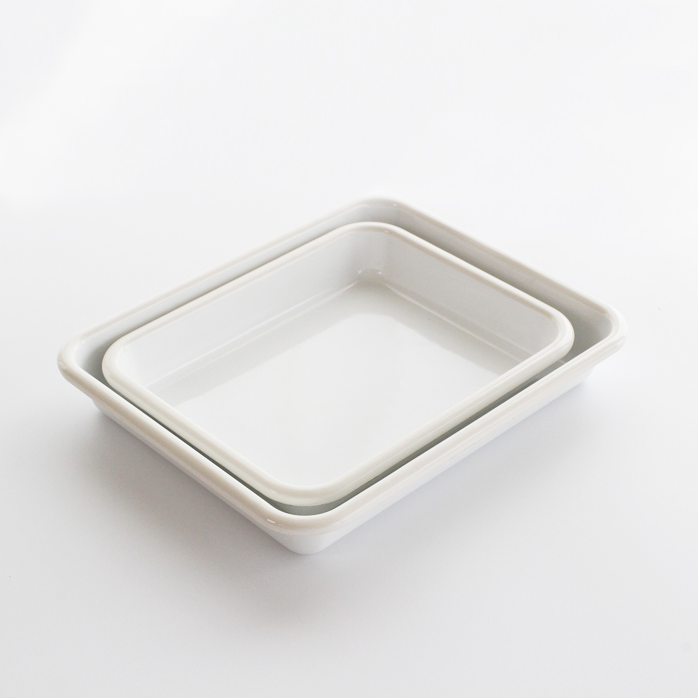 1+1 법랑 오븐 트레이 발뮤다호환