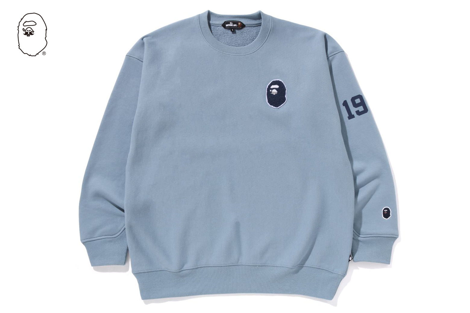 베이프 긴팔티 PULL OVER CREWNECK SWEAT SHIRT 3월 2주차 신상 7L30-113-304 - 상세 이미지 2