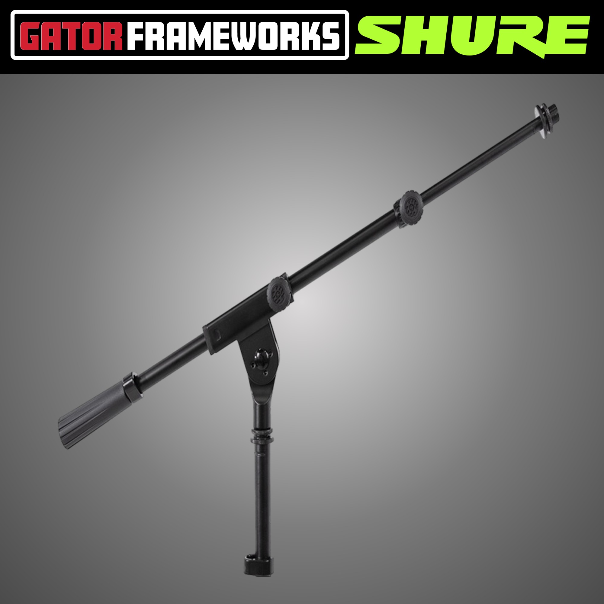 슈어 트라이포드 삼각대 붐 T자형 마이크스탠드 SHURE GATOR Frameworks - 상세 이미지 4
