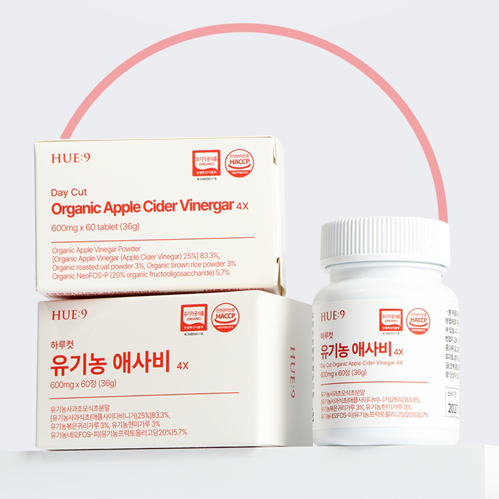 유기농 애사비 정 알약 초산균 에탄산식초 애플비니거사이다 효능 - 상세 이미지 5