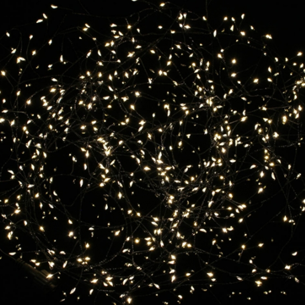 LED 지네전구 캠핑 테라스 대형트리 줄전구 500구 12.5M - 상품 이미지