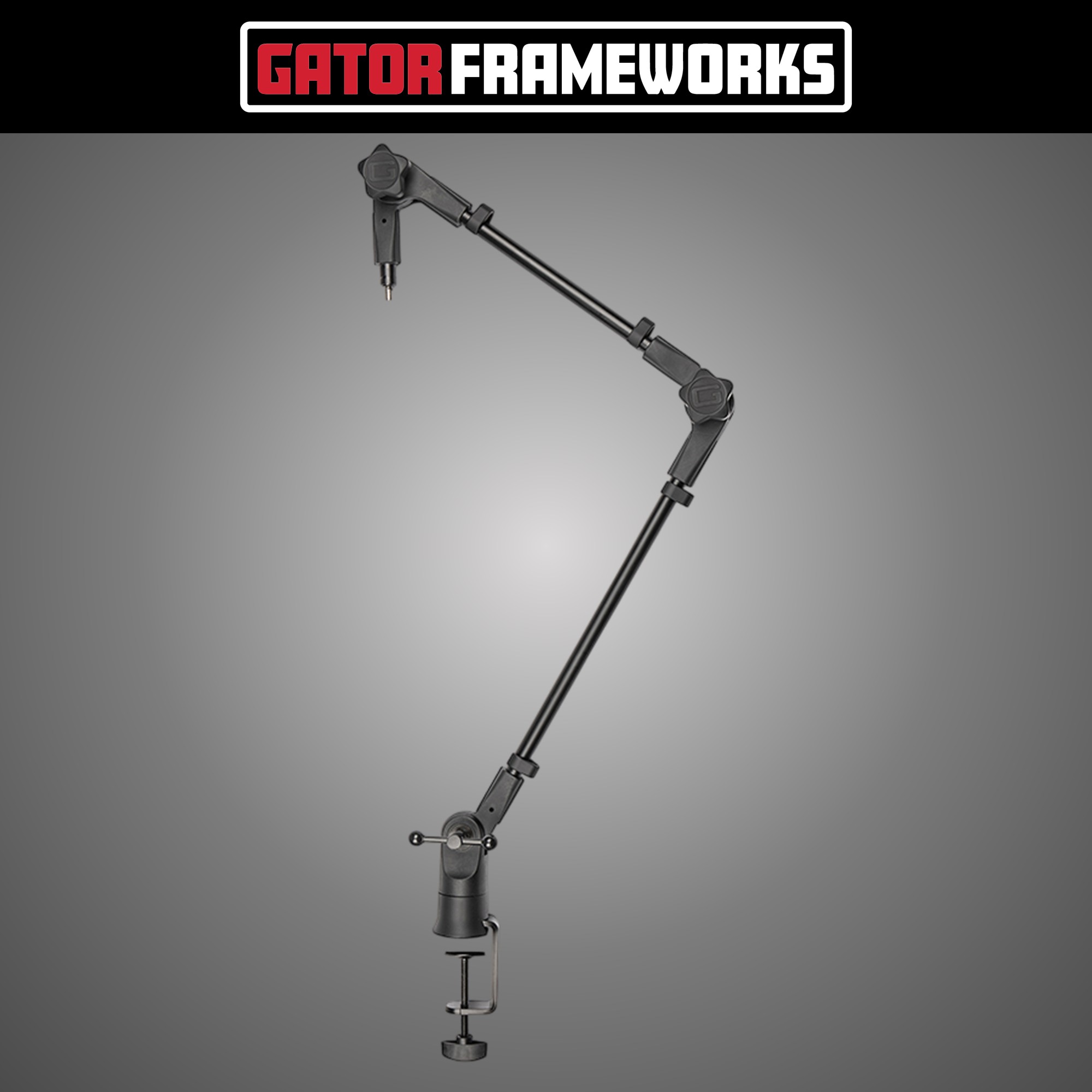 게이터 프레임웍스 슬림 프로파일 데스크탑 마이크 붐 스탠드 GATOR Frameworks - 상품 이미지