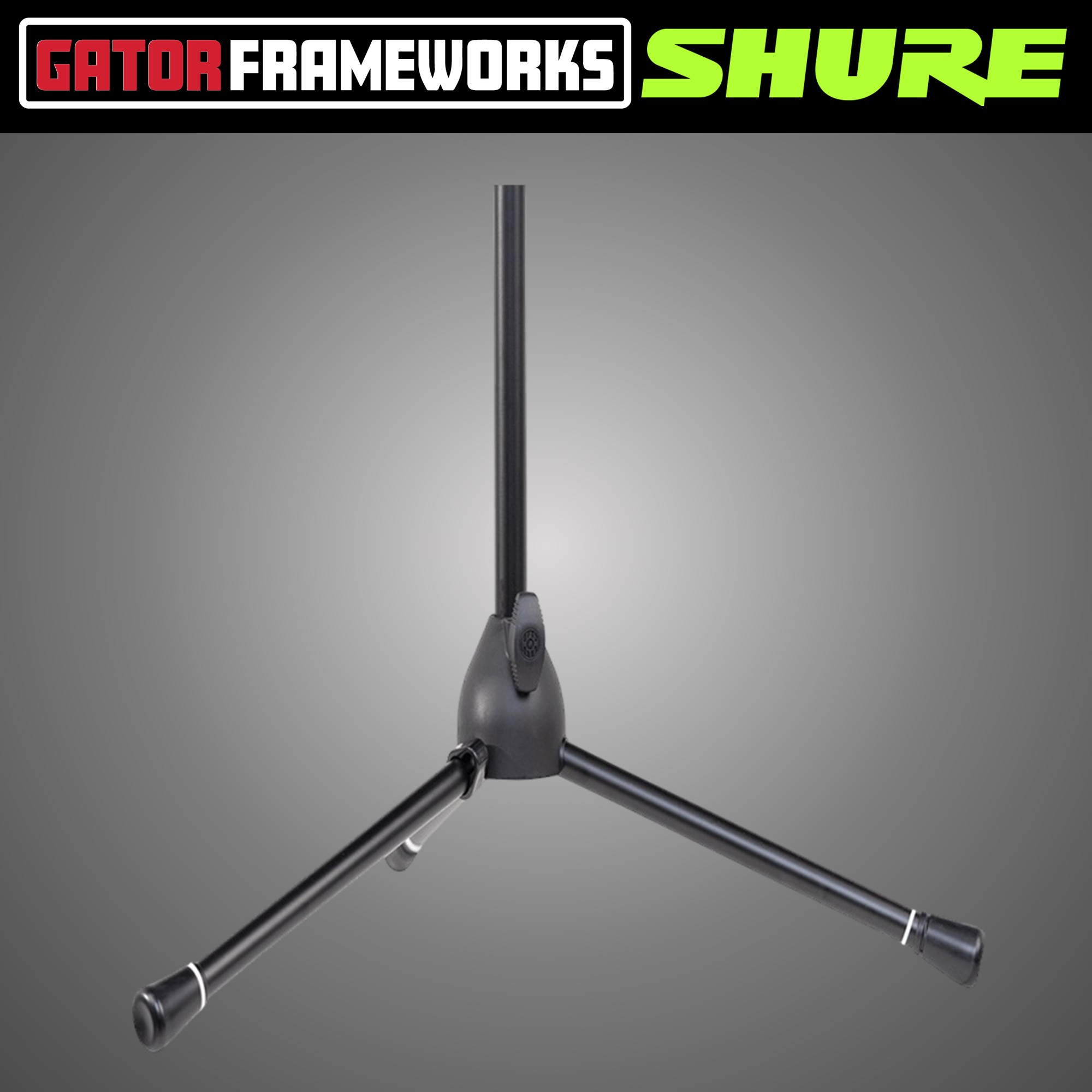슈어 트라이포드 삼각대 붐 T자형 마이크스탠드 SHURE GATOR Frameworks 이미지 8