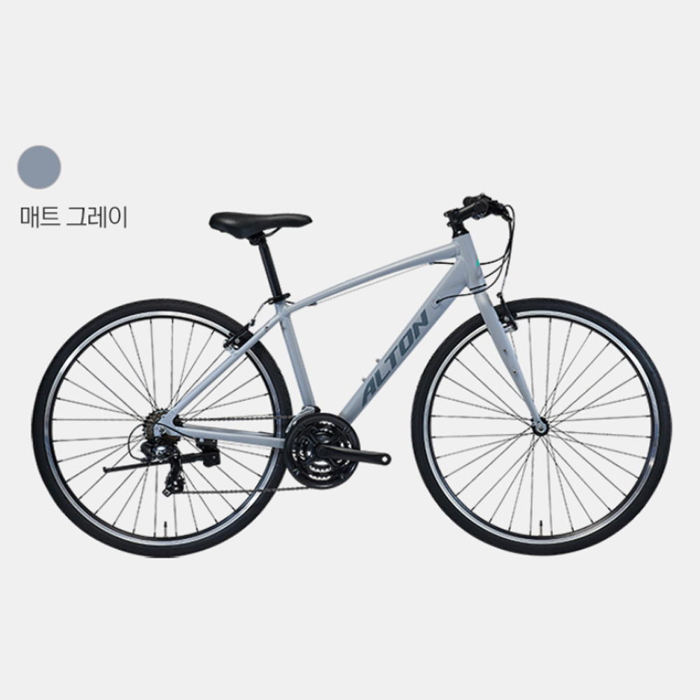 2024년 알톤 탑원 시마노21단 하이브리드 자전거 입문용 출퇴근 이미지 8