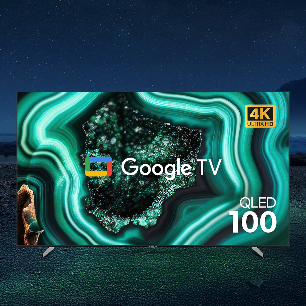 와이드뷰 구글 스마트 QLED 254cm(100인치) UHD 4K TV EKW1001QA 기사방문 스탠드설치 무료 - 상세 이미지 3