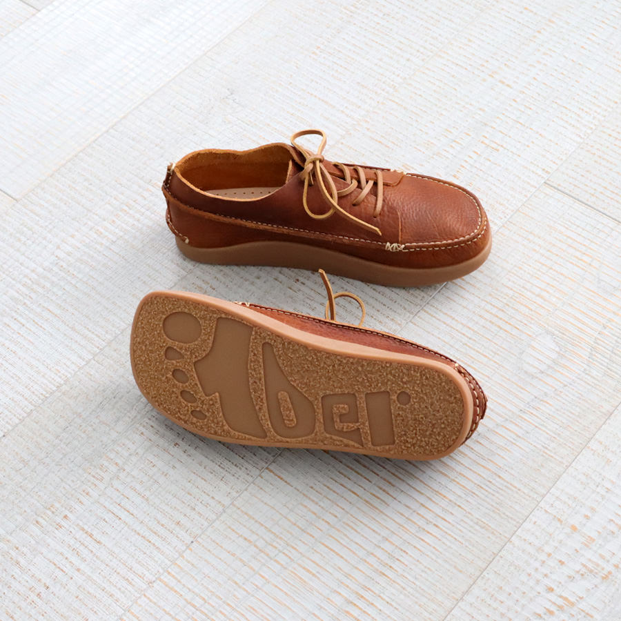 요기 풋웨어 Yogi Footwear 핀2 레더 슈 온 네거티브 힐 브라운 이미지 7