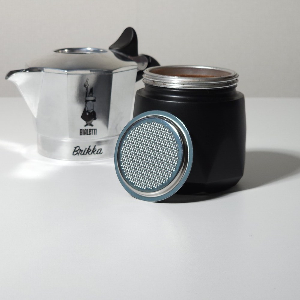 모카포트 필터 스텐 304 반영구 금속 바스켓 모카 포트 비알레띠 브리카 비너스 58mm 이미지 6