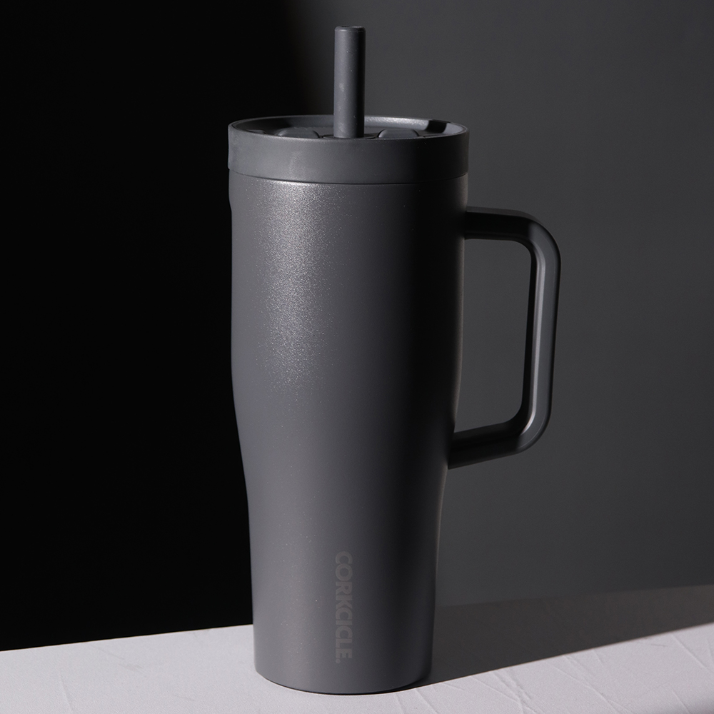 콕시클 크루저 22oz 스텐 보냉 텀블러 밀폐 손잡이 빨대 650ml, 모브 - 상세 이미지 5