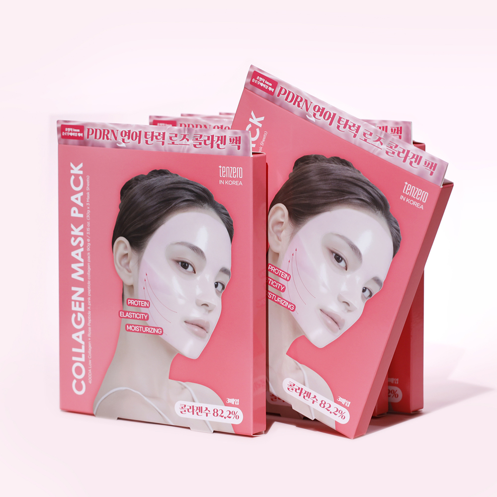 텐제로 차오른 펩타이드 콜라겐 마스크 팩 30g X 3ea - 상품 이미지
