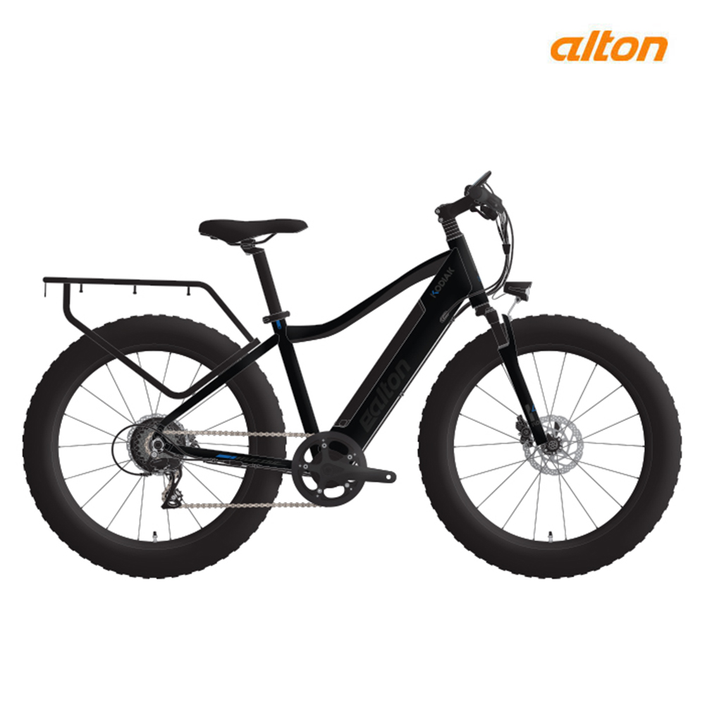 2024년 알톤 코디악 26FAT 8단 17.5Ah 500W 자토바이 팻 바이크 전기 자전거