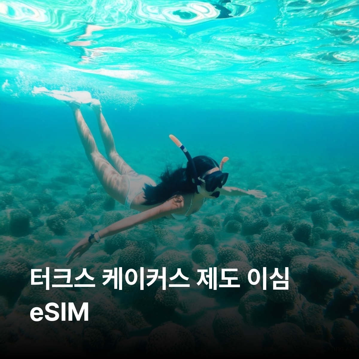 터크스 케이커스 제도 이심 eSIM Digicel 프로비덴시알레 그랜드 터크 노스 케이커스 미들 케이커스 사우스 케이커스 그레이스 베이 비치 코랄 가든 이심통 - 상품 이미지