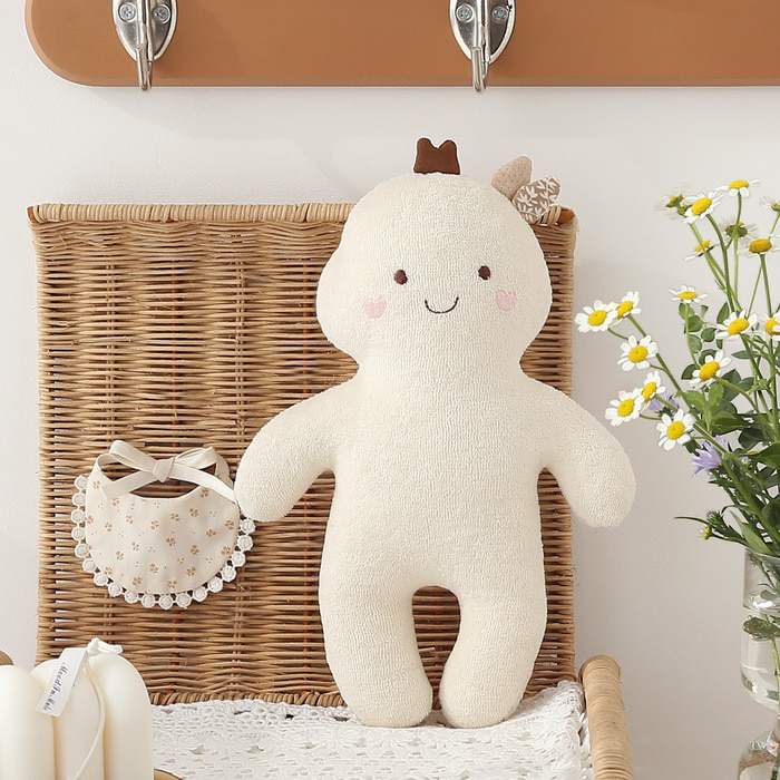 오가닉 아기 뱀 슈슈 애착 인형 만들기 임산부 태교바느질 아기용품 DIY - 상세 이미지 2