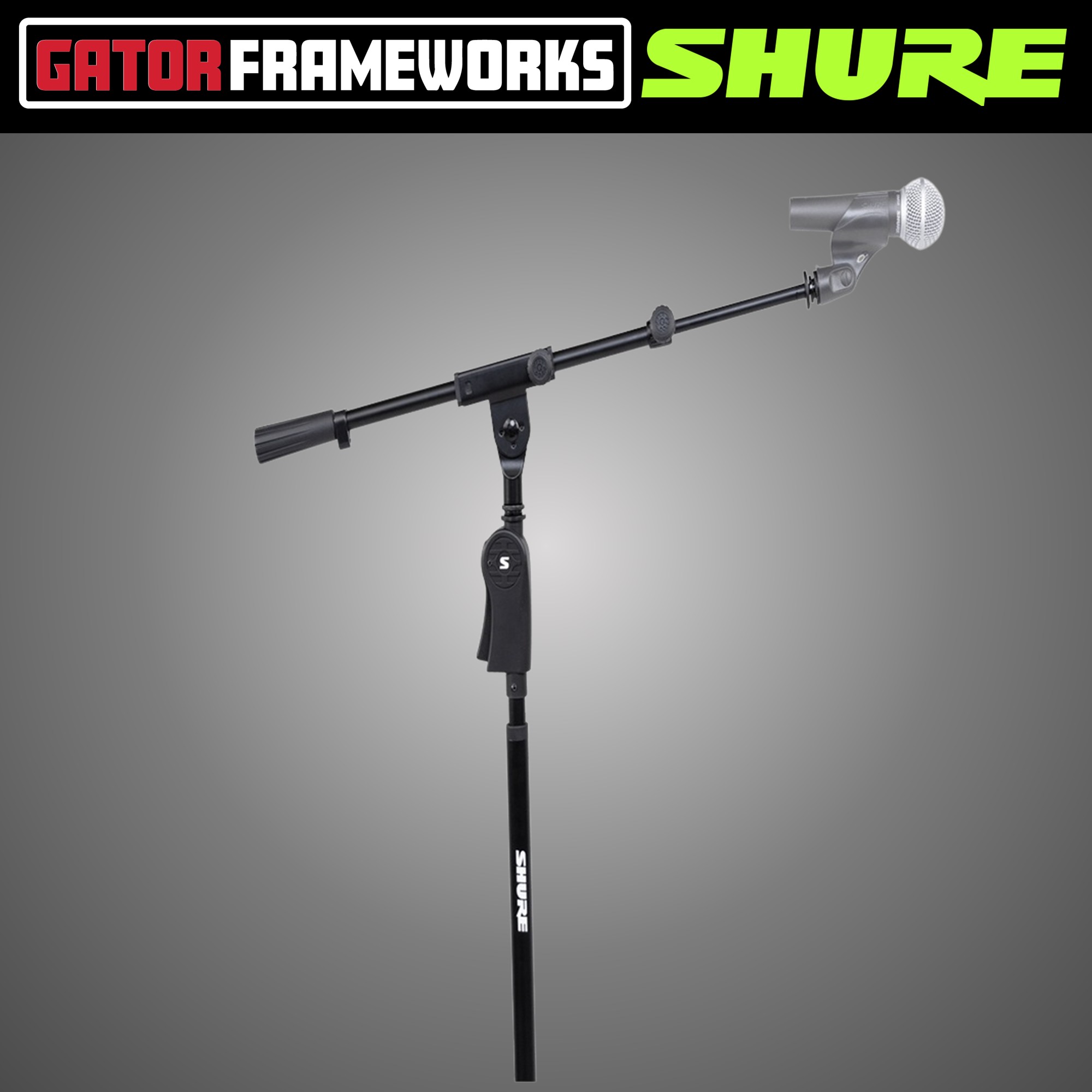 슈어 디럭스 삼각대 붐 T자형 마이크스탠드 SHURE GATOR Frameworks - 상세 이미지 3