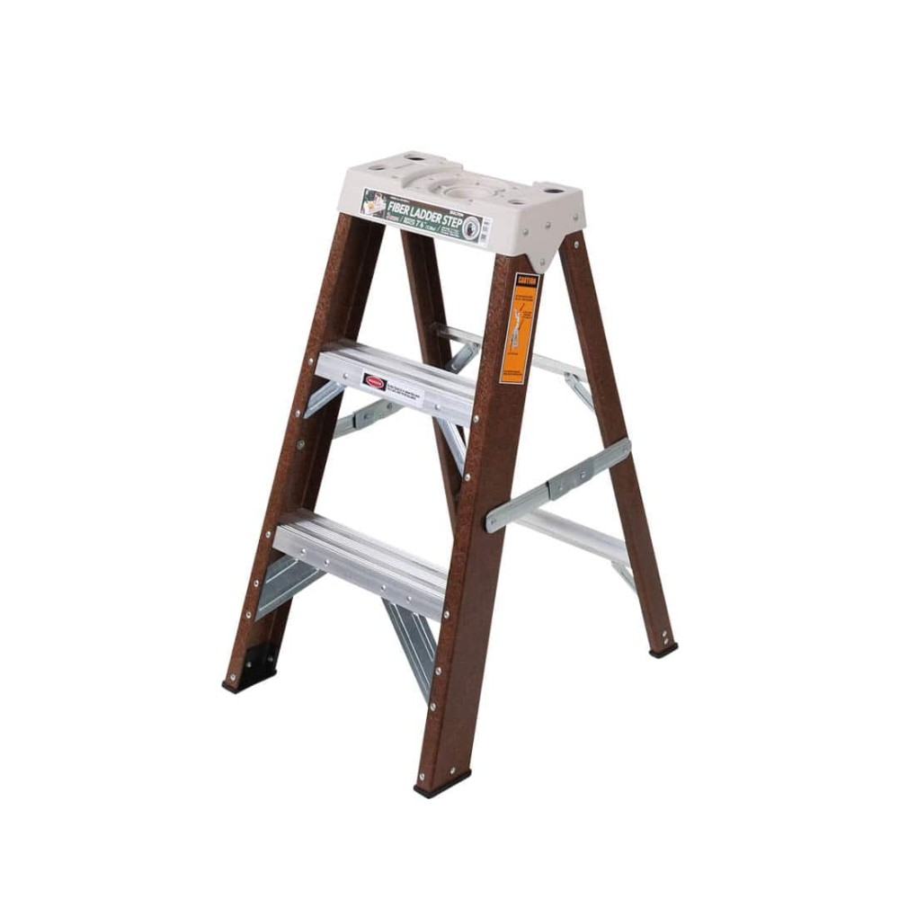 덜튼 3단 사다리 접이식 FIBER LADDER 3 STEPS Y-0604-3BR - 상품 이미지