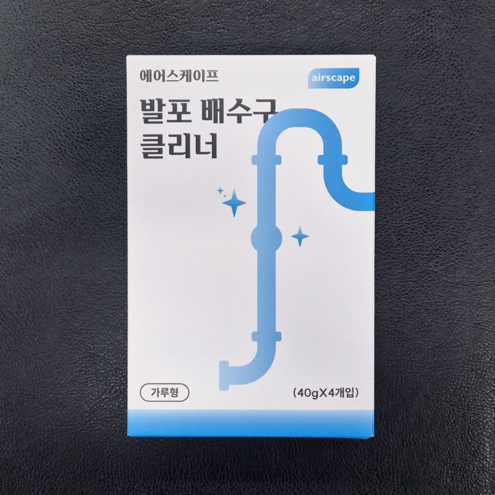 에어스케이프 배수구클리너 4개입
