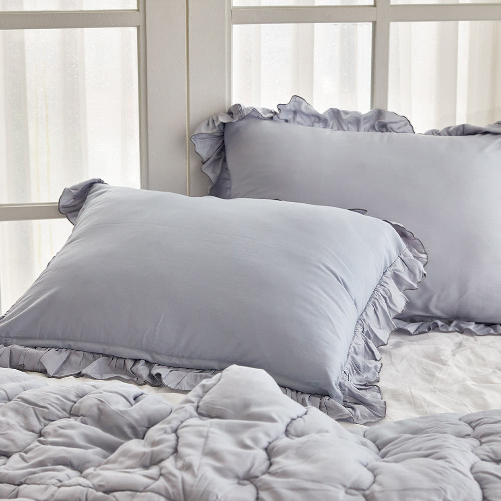 세인트구스 100% 모달 사계절 차렵이불 세트 그레이, Q