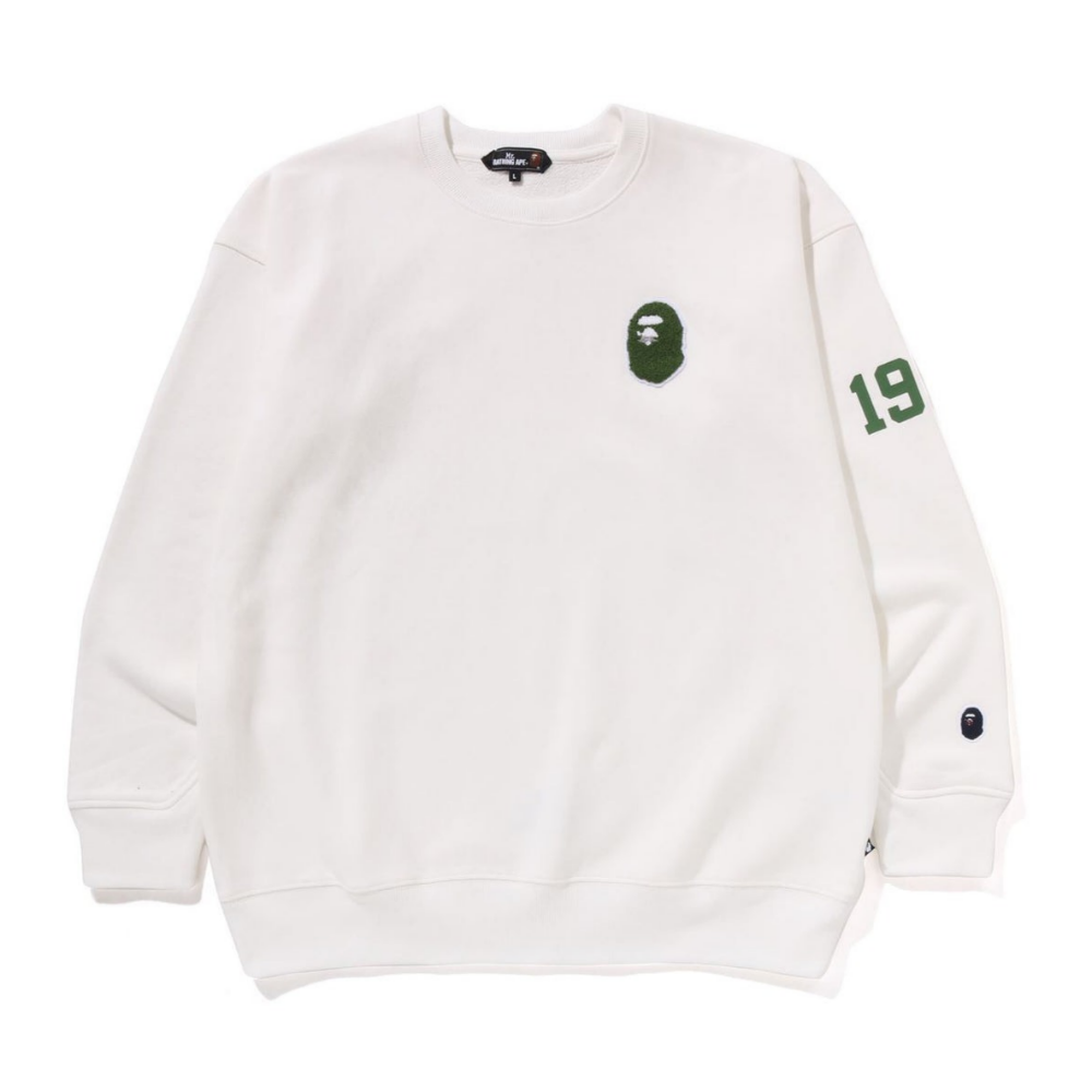 베이프 긴팔티 PULL OVER CREWNECK SWEAT SHIRT 3월 2주차 신상 7L30-113-304 - 메인 이미지