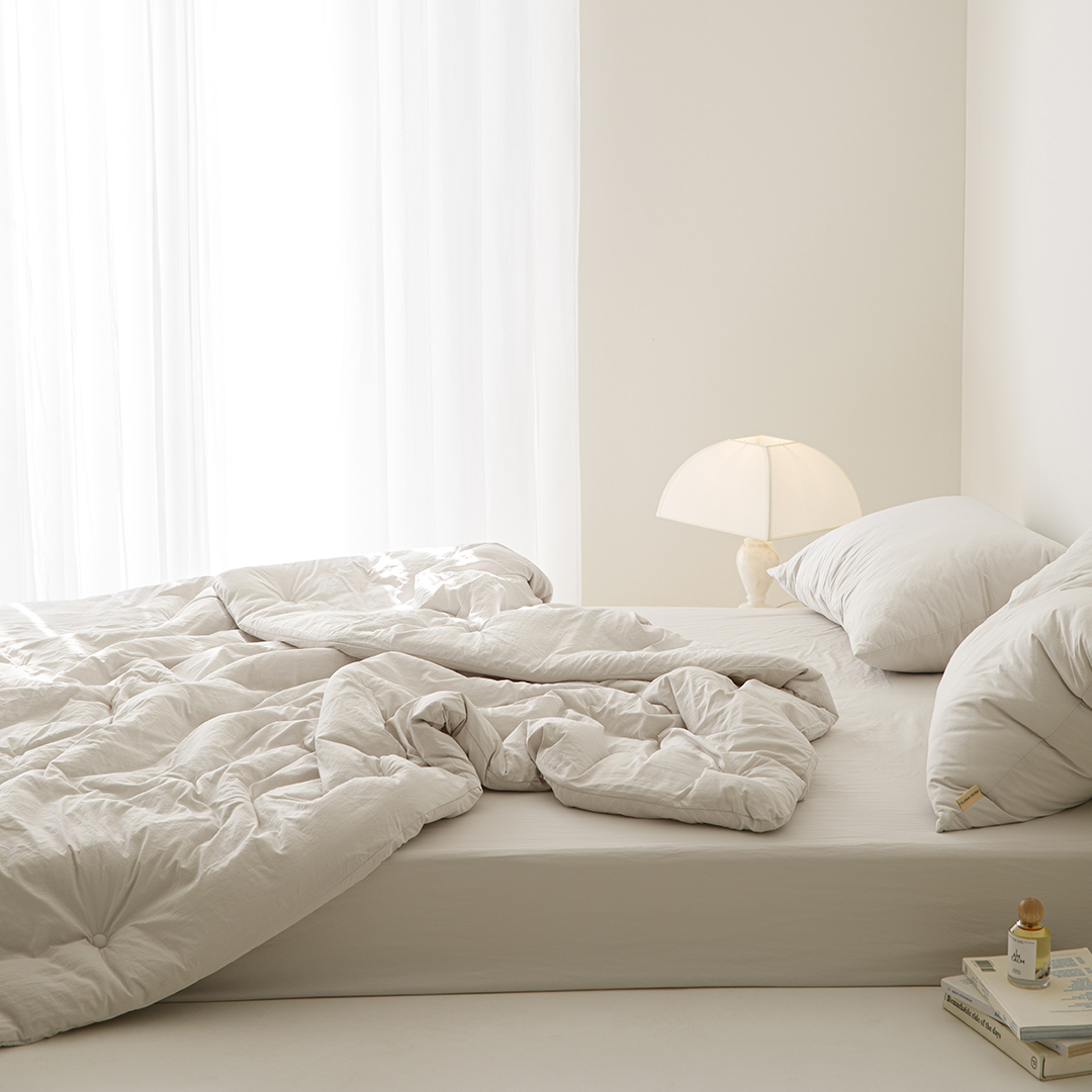 [풀세트]워싱해서 더 부드러운 완벽 알러지케어 M2 차렵이불+패드+베개커버, 건조기가능, 진드기방지