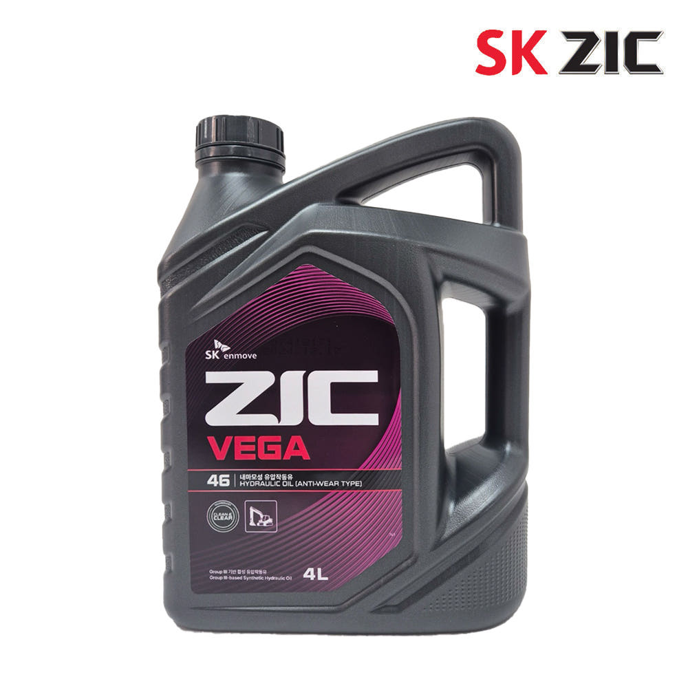 SK 미션오일 유압유 46 유압작동유 지크 ZIC 굴삭기 트랙터 지게차 베가 4L