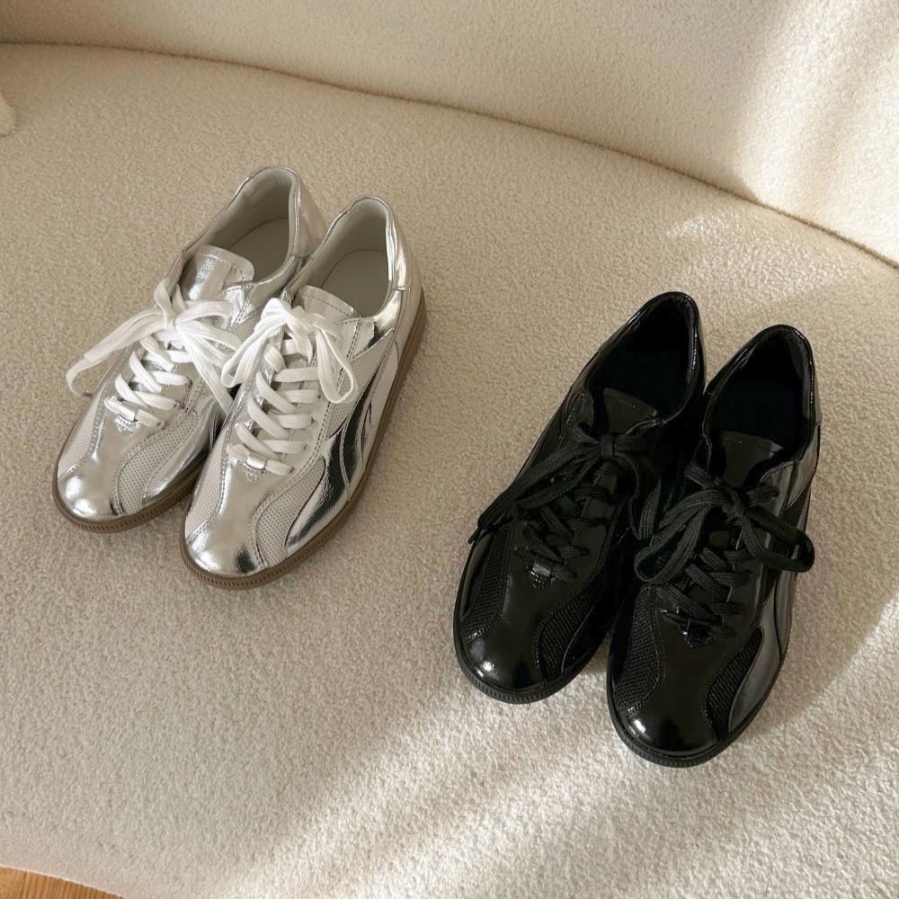 실버스니커즈 여성정장운동화 발레코어운동화