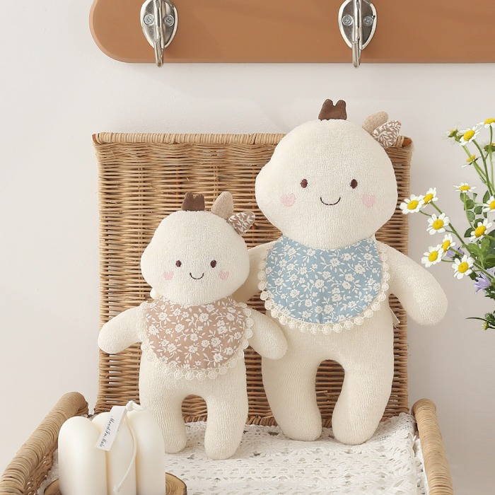 오가닉 아기 뱀 슈슈 애착 인형 만들기 임산부 태교바느질 아기용품 DIY - 메인 이미지