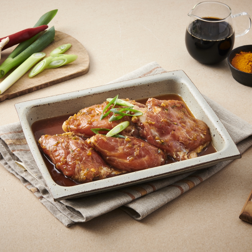 두루푸드 국민닭갈비 춘천닭갈비 택배 홈파티 캠핑요리 간장닭갈비 - 상세 이미지 2