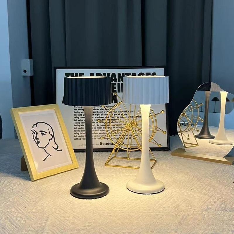 플로어 LED 데스크 램프 침실 스탠드 조명 무드등 수면등 레트로램프 - 상세 이미지 3