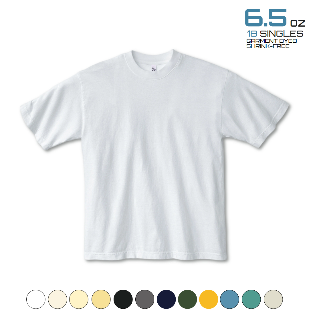 로스엔젤레스어패럴 1801GD 가먼트다이 반팔티셔츠 6.5oz