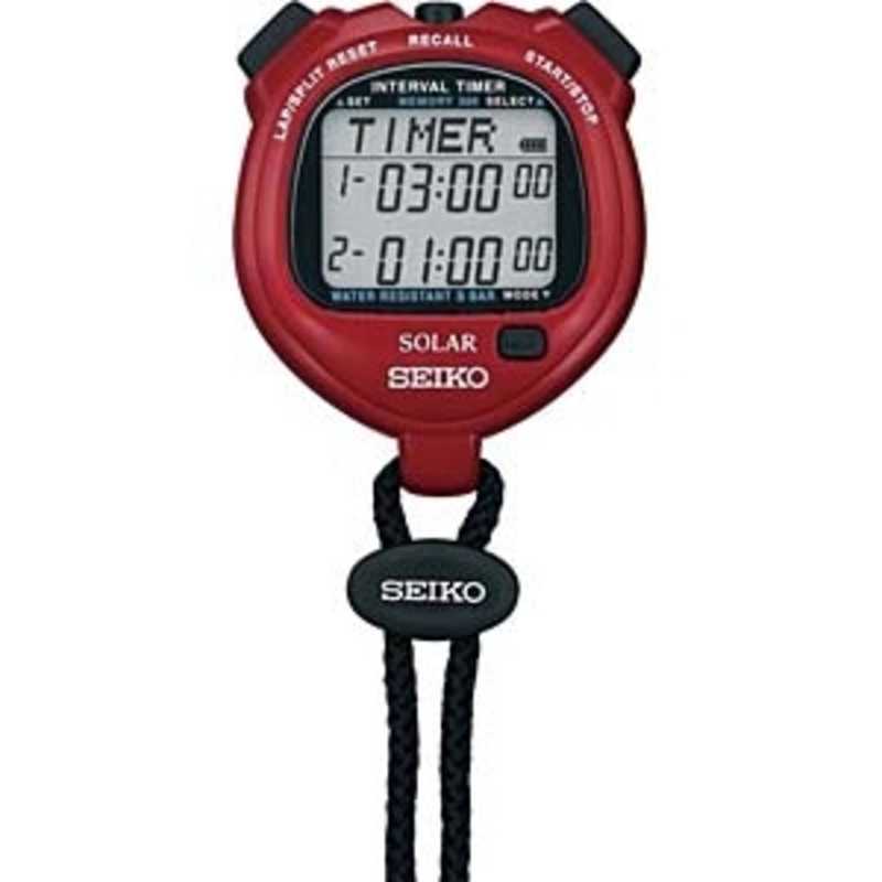 세이코 SEIKO 스톱워치 솔라 인터벌 타이머 SVAJ103 - 메인 이미지