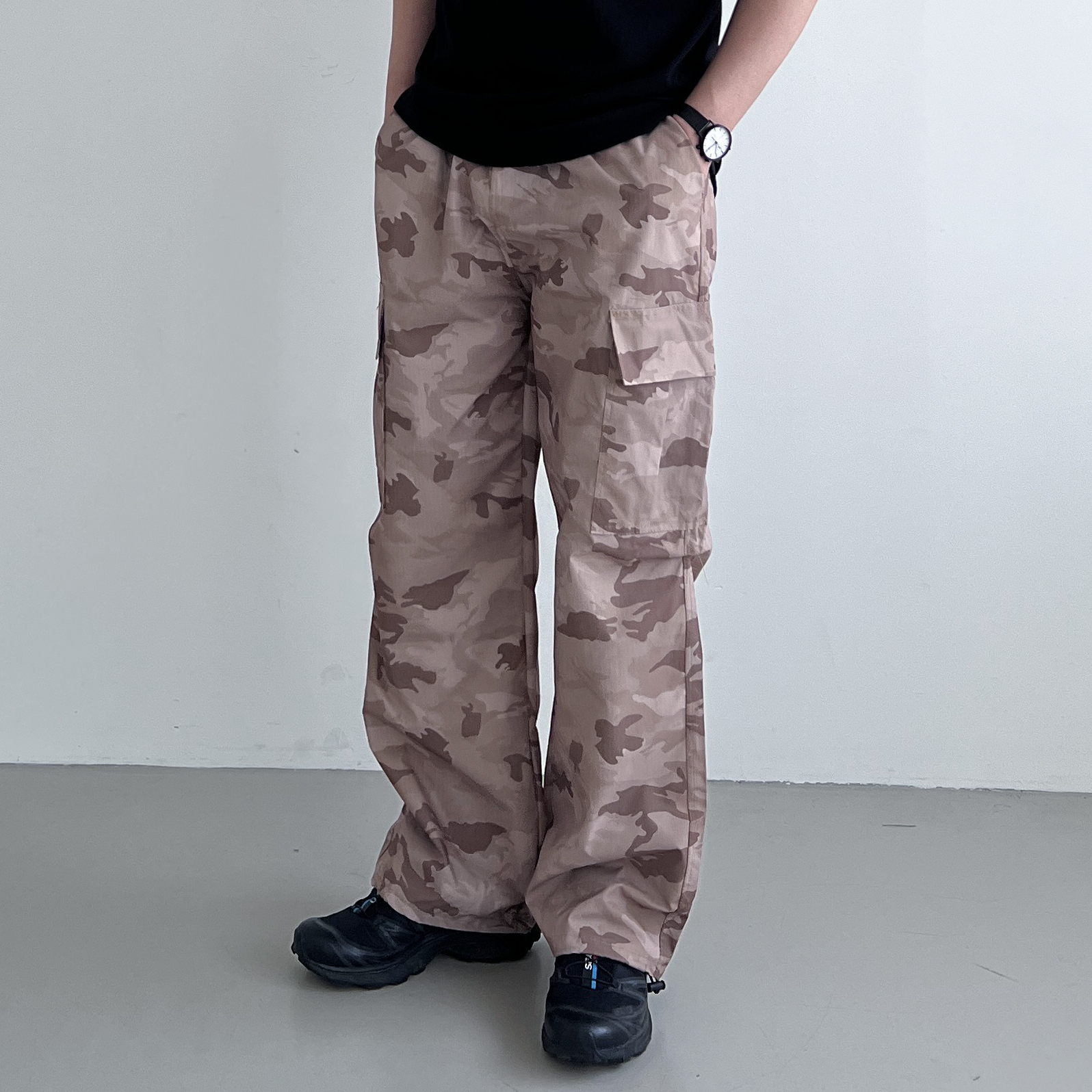 밀리터리바지 카모바지 밀리터리조거팬츠 남자통바지 카고작업복 - 상세 이미지 3