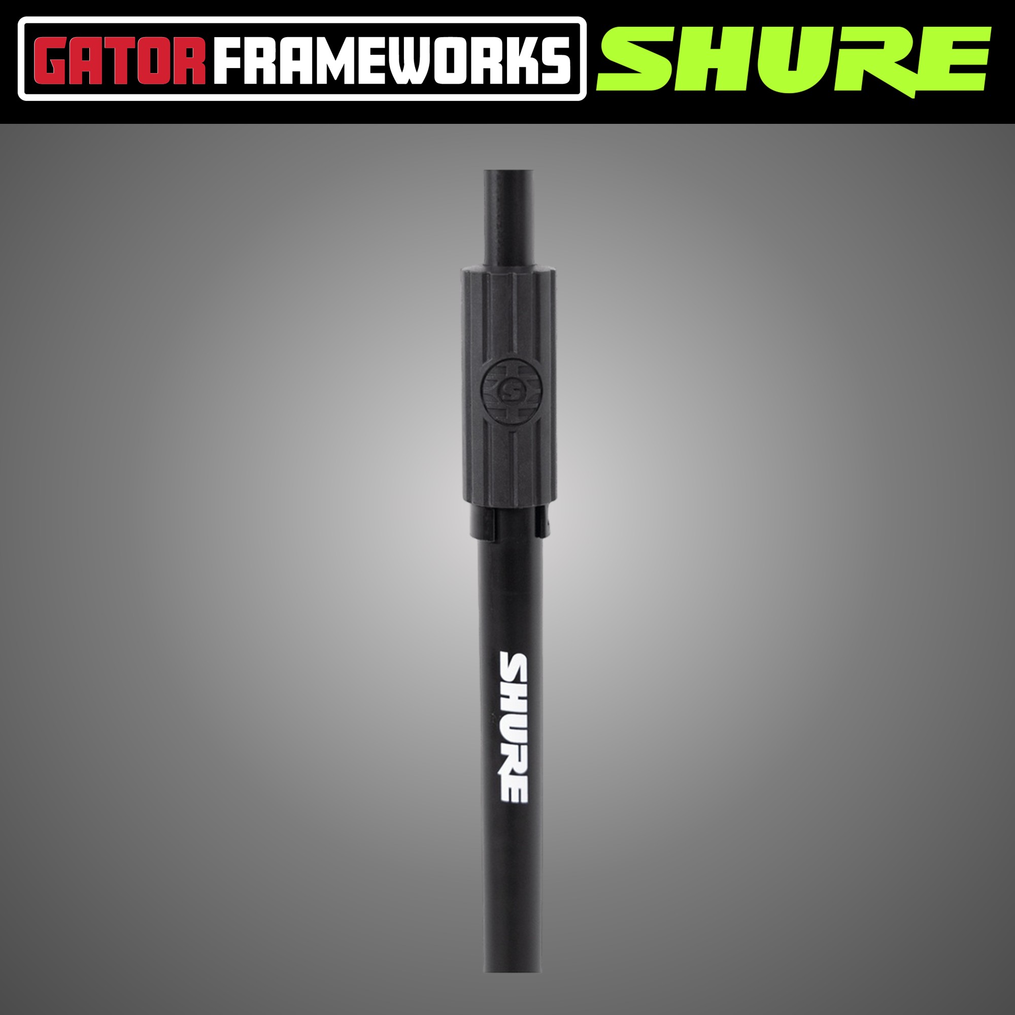 슈어 12인치 라운드베이스 일자형 마이크스탠드 SHURE GATOR Frameworks - 상세 이미지 4