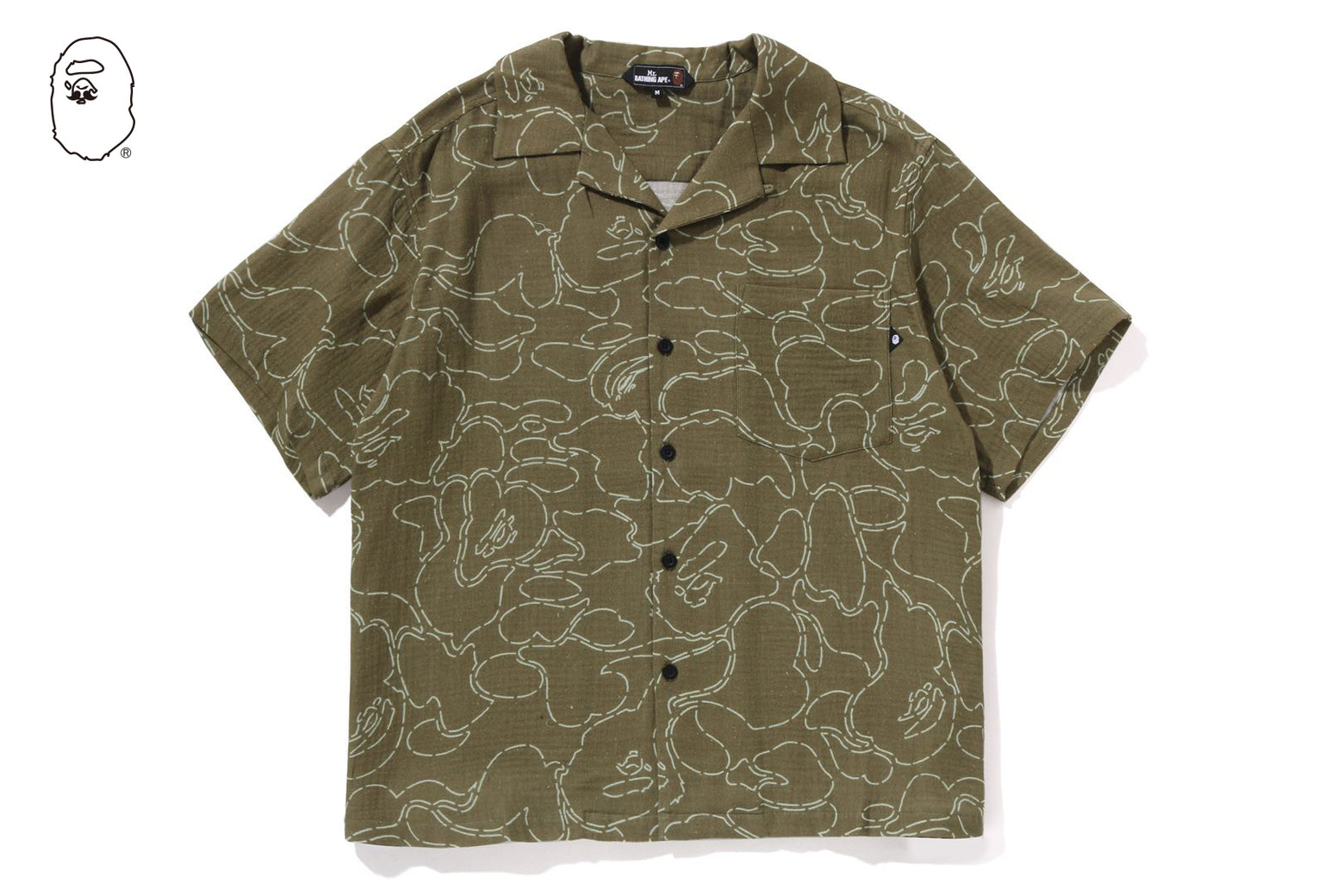 베이프 반팔 셔츠 PRINTED CASUAL SS SHIRT 3월 2주차 신상 7L30-132-301 - 상세 이미지 2