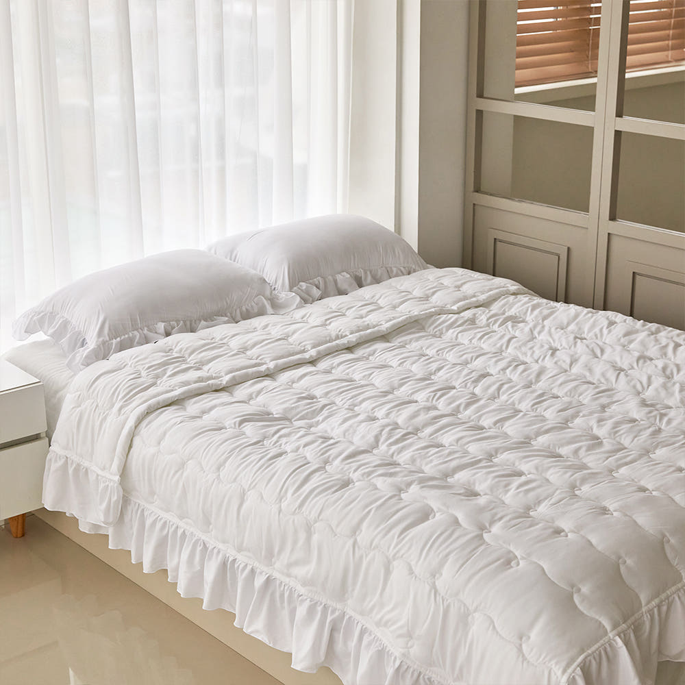 세인트구스 100% 모달 사계절 차렵이불 세트 그레이, Q