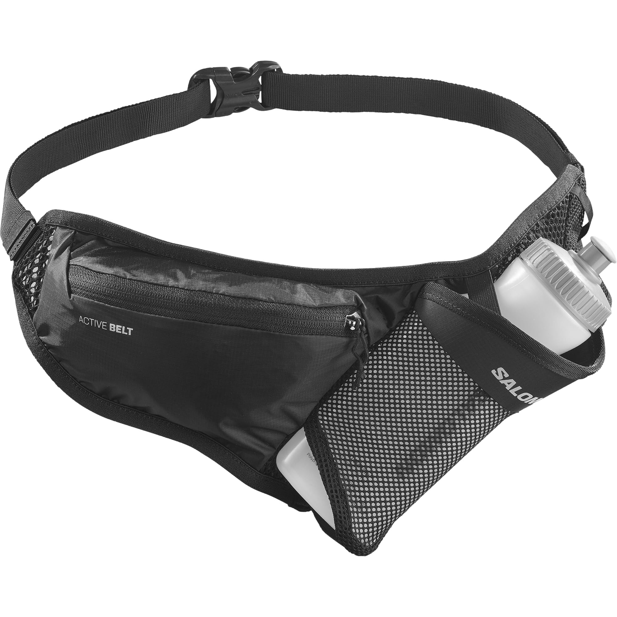 살로몬 ACTIVE BOTTLE 런닝 파우치 웨이스트 백 벨트 LC2179000 블랙 이미지 8