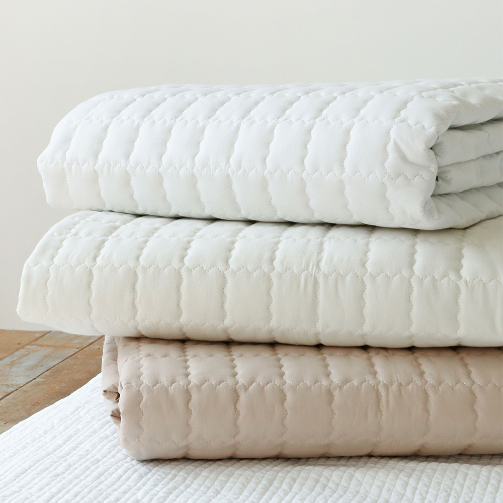 바이오워싱 고밀도 순면 미끄럼방지 논슬립 매트리스 사계절 국산 침대패드 SS